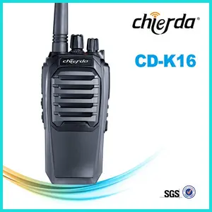 CD-K16 المحمولة راديو vox اللاسلكية نظام الدليل السياحي 8 واط صوت تشويش إذاعي اسلكية تخاطب