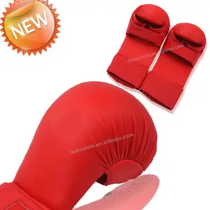 Hochwertige rote Karate handschuhe/Karate handschuhe für Erwachsene