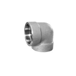 carbon steel A105 stainless steel F304 F316 class 3000 6000 9000 carbon steel threaded 90 degree elbow fitting