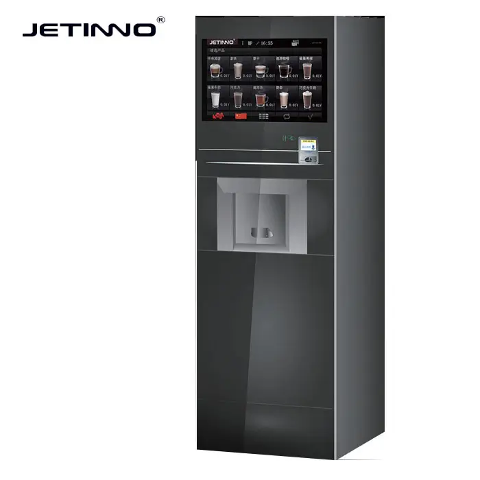 Advanced espresso automatic coffee vending machine for bean to cup coffee vending service