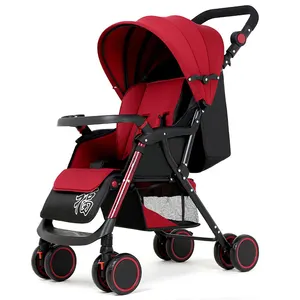 Niedrigen Preis Bunte Einfachen Transport Licht Gewicht Baby Buggy A6 Modell Pram