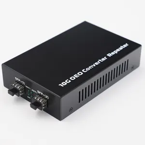 Best price 10GSFP+ to SFP+ OEO Optical Media Converter 10g oeo converter