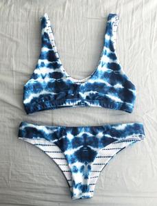 Sıcak Sexi özel etiket özel baskılı uzun kollu Bikini mayo kadınlar 2019