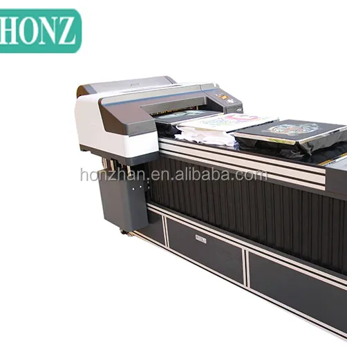 Penjualan Laris Distributor Di Seluruh Dunia Menginginkan Pencetak Tekstil Digital Efisiensi Kerja Cetak Tinggi/Kaus Desain Printer Ukuran A2 HZ-DTG4212