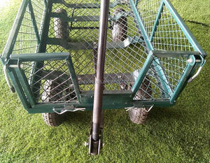 Chariot pliable à quatre roues, chariot de jardin, en solde - Product Image 5