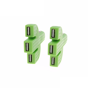 A forma di Cactus <span class=keywords><strong>universale</strong></span> 3 porte USB cellulare cellulare per <span class=keywords><strong>Iphone</strong></span> - Product Image 3