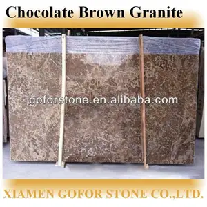 Comptoir en granit brun chocolat, 1 pièce, de haute qualité