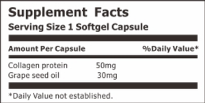 Proteína colágeno softgel cápsula suave - Product Image 2