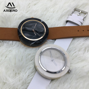 5atm <span class=keywords><strong>uomo</strong></span> di lusso marmo oem <span class=keywords><strong>orologio</strong></span> con <span class=keywords><strong>cinturino</strong></span> in <span class=keywords><strong>pelle</strong></span> - Product Image 5