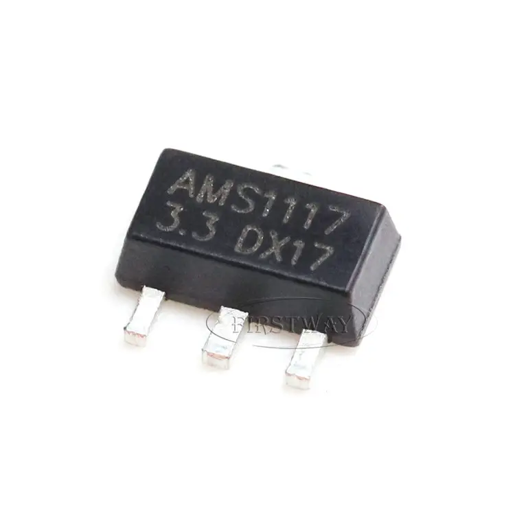 Componenti elettronici regolatori di tensione 1A 3.3V Ams1117-3.3 Ic Chip circuito integrato originale