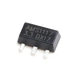 Electronic Components Voltage Regulators 1A 3.3V Ams1117-3.3 Ic Chip Original Integrated Circuit