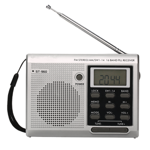 2018 LCD ekran Mini radyo saati ile iyi taşınabilir Multiband radyo satıldı - Product Image 1