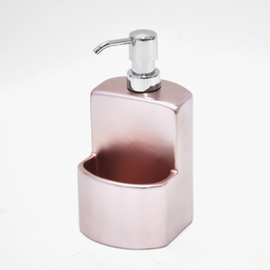 Elegante cocina plata dispensador de jabón líquido bomba de plástico - Product Image 6