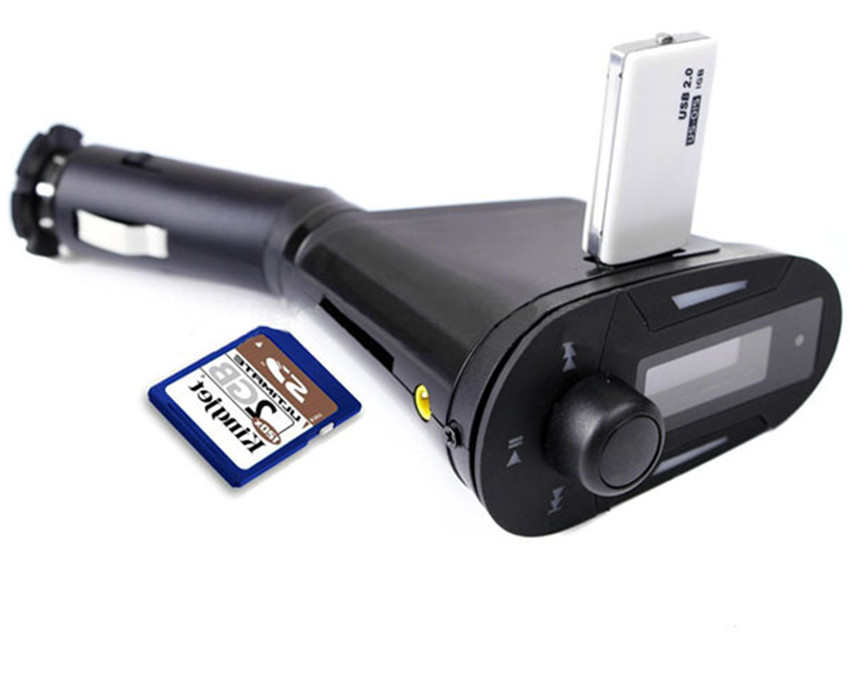 Commercio All'ingrosso della fabbrica di Auto MP3 Senza Fili del Giocatore FM Del Modulatore Del Trasmettitore con USB/SD/lettore di Schede MMC e Telecomando controllo MK1805