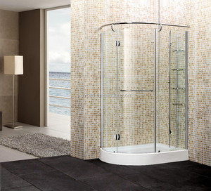Profilés en aluminium pour parois <span class=keywords><strong>de</strong></span> <span class=keywords><strong>douche</strong></span> en verre <span class=keywords><strong>de</strong></span> transport <span class=keywords><strong>de</strong></span> 6 mm - Product Image 3