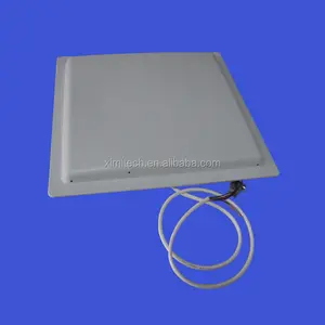 Lector de tarjetas inteligentes UHF RFID de larga distancia de 15M, se puede conectar al Panel de Control de acceso ZK con lector de tarjetas