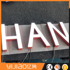 rotulo <span class=keywords><strong>tres</strong></span> dimensional corporeo en metacrilato luz LED para nombre en <span class=keywords><strong>marca</strong></span> en restaurante farmacia bar centro comercial - Product Image 6