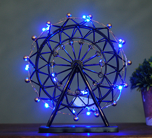 2018 de estilo europeo portátil luminosa noria adornos esenciales piezas de decoración del hogar - Product Image 2