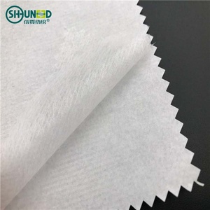 Không dệt nóng chảy <span class=keywords><strong>interlining</strong></span> nóng chảy dính Polyamide PA web với giấy phát hành cho hàng may mặc/xe/ván lướt sóng/Da - Product Image 3