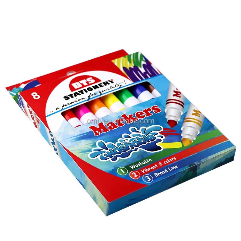 Washable Color Marker Pen for Kids Drawing