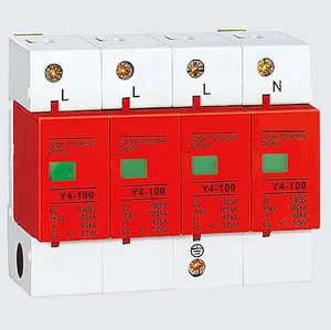 100KA SPD OBO Tăng Bảo Vệ Thiết Bị 1P 2P 3P 4P 220V 380V 140V 275V 385V 420V 440V Lớp 2 Loại 2 T2 100KA Bảo Vệ Tăng