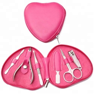 Ensemble d'outils à ongles parfaits pour filles Pink Lady, kits professionnels de <span class=keywords><strong>manucure</strong></span> et de pédicure française - Product Image 5