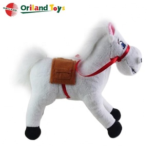 Grande <span class=keywords><strong>Cavallo</strong></span> di <span class=keywords><strong>Peluche</strong></span> Nero - Product Image 4