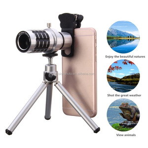 12X Optical Phone Camera <strong>Lens</strong> with Tripod Mobilephone Stand Hizek Manual Focus <strong>Telescope</strong> Zoom Kit - Product Image 3