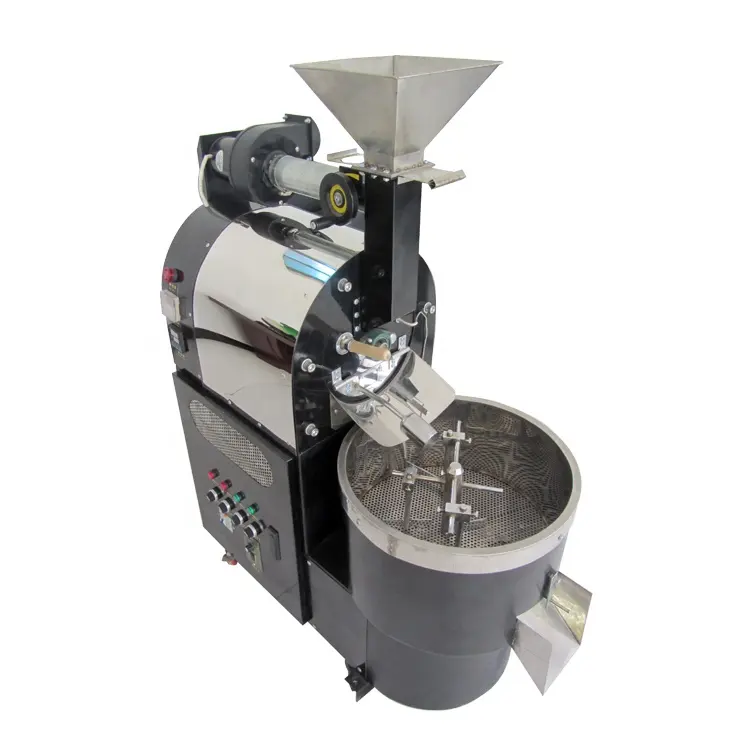 Automatische Industriële Hoogwaardige Roosteren Machine Koffiebrander Voor Verkoop