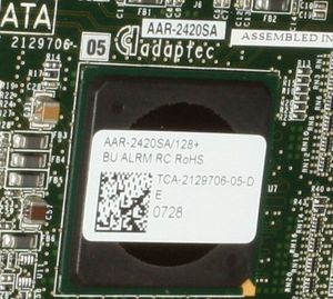 Entièrement testé fonctionne SATA ServeRAID contrôleur carte serveur <span class=keywords><strong>RAID</strong></span> AAR-2420SA - Product Image 2