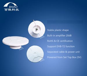 Antena de <span class=keywords><strong>TV</strong></span> omnidireccional OVNI de 12 voltios, aérea para recepción de <span class=keywords><strong>TV</strong></span>, trajes marinos, barcos, caravanas, casas rodantes o autocaravanas - Product Image 4
