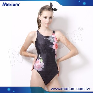 Maillot de bain noir pour femmes, nouvelle collection 2015, maillot de bain de compétition - Product Image 4