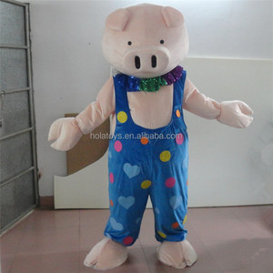 Hola dibujos animados mascota caracteres traje de la mascota/<span class=keywords><strong>adulto</strong></span> <span class=keywords><strong>cerdo</strong></span> traje - Product Image 2