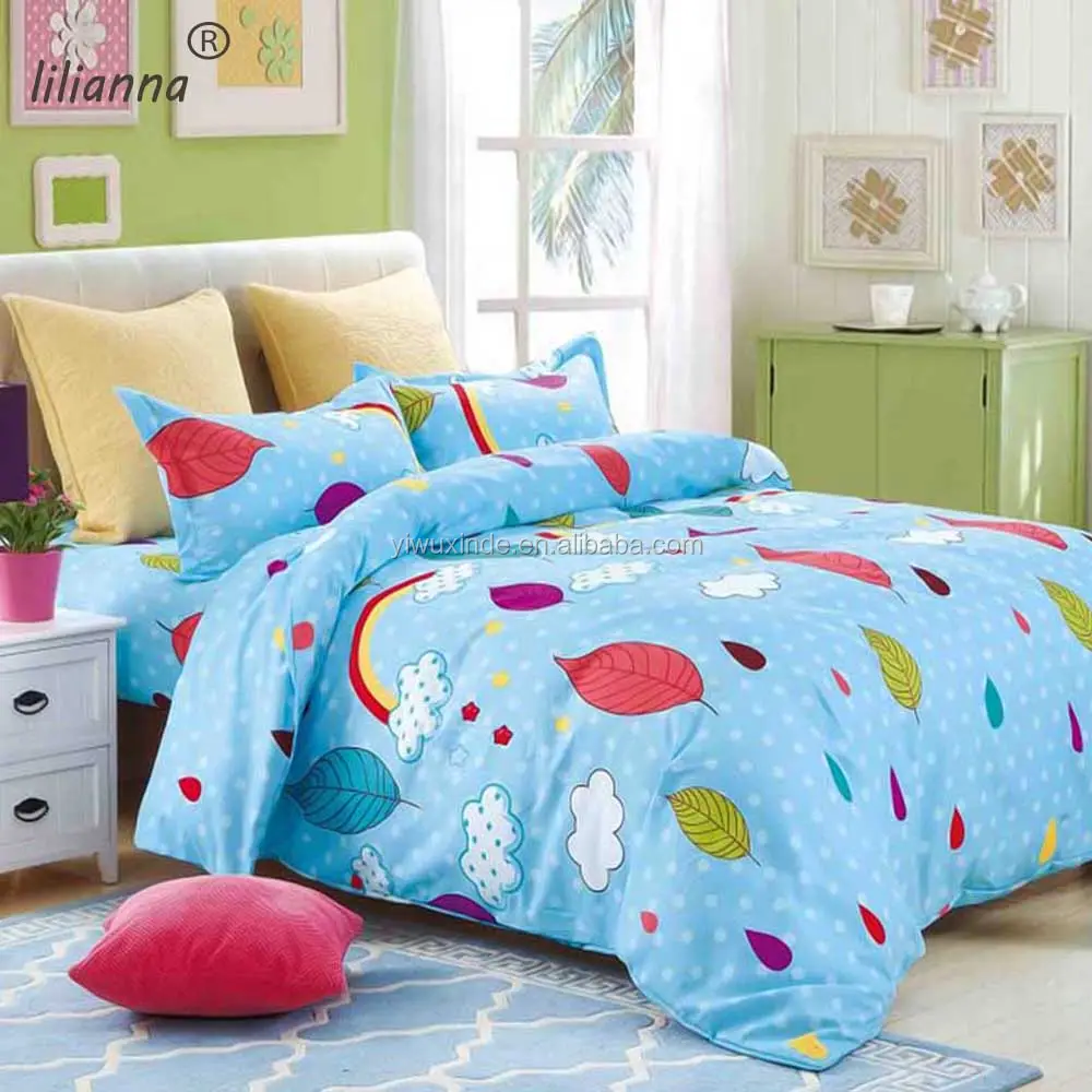 china products microfiber unicorn home goods kids quilts bedding