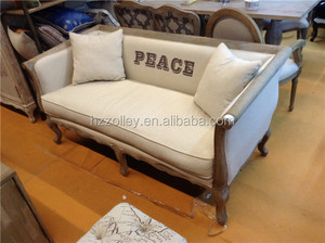 Francés muebles de la sala provincial antiguos de madera maciza marco <span class=keywords><strong>I</strong></span> sofá en forma de - Product Image 2