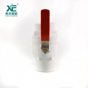 Ücretsiz örnek kırmızı SS201 kolu <span class=keywords><strong>1</strong></span>/2 <span class=keywords><strong>4</strong></span> inç boyutu pvc küresel vana - Product Image 4