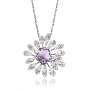 43808高品质时尚珠宝水晶，紫水晶项链