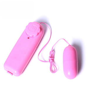 Roze Kleur Mini Sterke Vibrerende Kegel Ballen Eenvoudig Gebruik Single Frequency Sex Ball Vibrator
