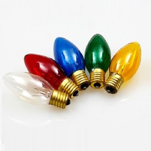 E14 E12 color <span class=keywords><strong>bombilla</strong></span> incandescente 7 W 10 W 15 W decorativo pequeño noche <span class=keywords><strong>bombilla</strong></span> lámpara C7 C9 - Product Image 3