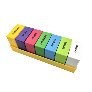 Regolabile portatile di plastica scatola di immagazzinaggio/settimanale della pillola caso di immagazzinaggio/personalizzato <span class=keywords><strong>contenitore</strong></span> di medicina <span class=keywords><strong>per</strong></span> la famiglia - Product Image 3