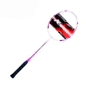 แบรนด์คาร์บอนไฟเบอร์ที่ดีที่สุดความตึงเครียดเดิมแร็กเก็ตแบดมินตัน - Product Image 2