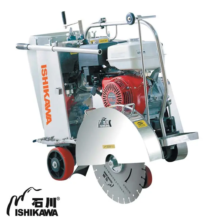 9 HP electrical start concrete floor saw road cutting machine with CE