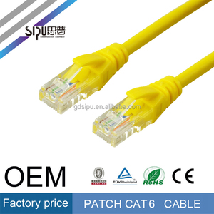 SIPU precio de fábrica de alta velocidad de cobre plana <span class=keywords><strong>ethernet</strong></span> cat 6 patch cord <span class=keywords><strong>cable</strong></span> para ordenador - Product Image 4