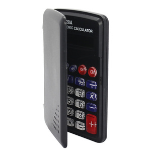 Máy tính điện tử <span class=keywords><strong>mini</strong></span> <span class=keywords><strong>8</strong></span> chữ số có thể gập lại KK-328A bàn phím trong suốt và vật liệu nhựa - Product Image 3