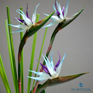 Nouveau produit, Simulation de strelitia Reginae Aiton, <span class=keywords><strong>plante</strong></span> à fleurs artificielles, oiseau d'raven, - Product Image 5