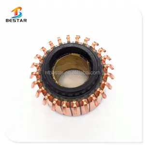OD28*ID10*H20-24segment juicer motor commutator for india markets, free samples all in stock !!