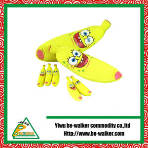 Fruta de banano bebé juguetes educativos tempranos suaves encantadores - Product Image 1