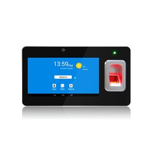 Android Os Wifi & Gps Draagbare Vingerafdruk Tijdregistratie Biometrische Aanwezigheid Machine Met Camera (GT168)