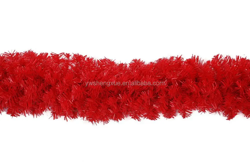 Fashion Holiday Time Ornament High Quality Artificial Red Christmas Garland
