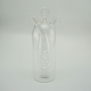 Verrerie de cuisine <span class=keywords><strong>en</strong></span> verre Borosilicate, verre Borosilicate transparent, huile et vinaigre Cruet, avec <span class=keywords><strong>bouchon</strong></span> <span class=keywords><strong>en</strong></span> liège, soufflé à la main - Product Image 5